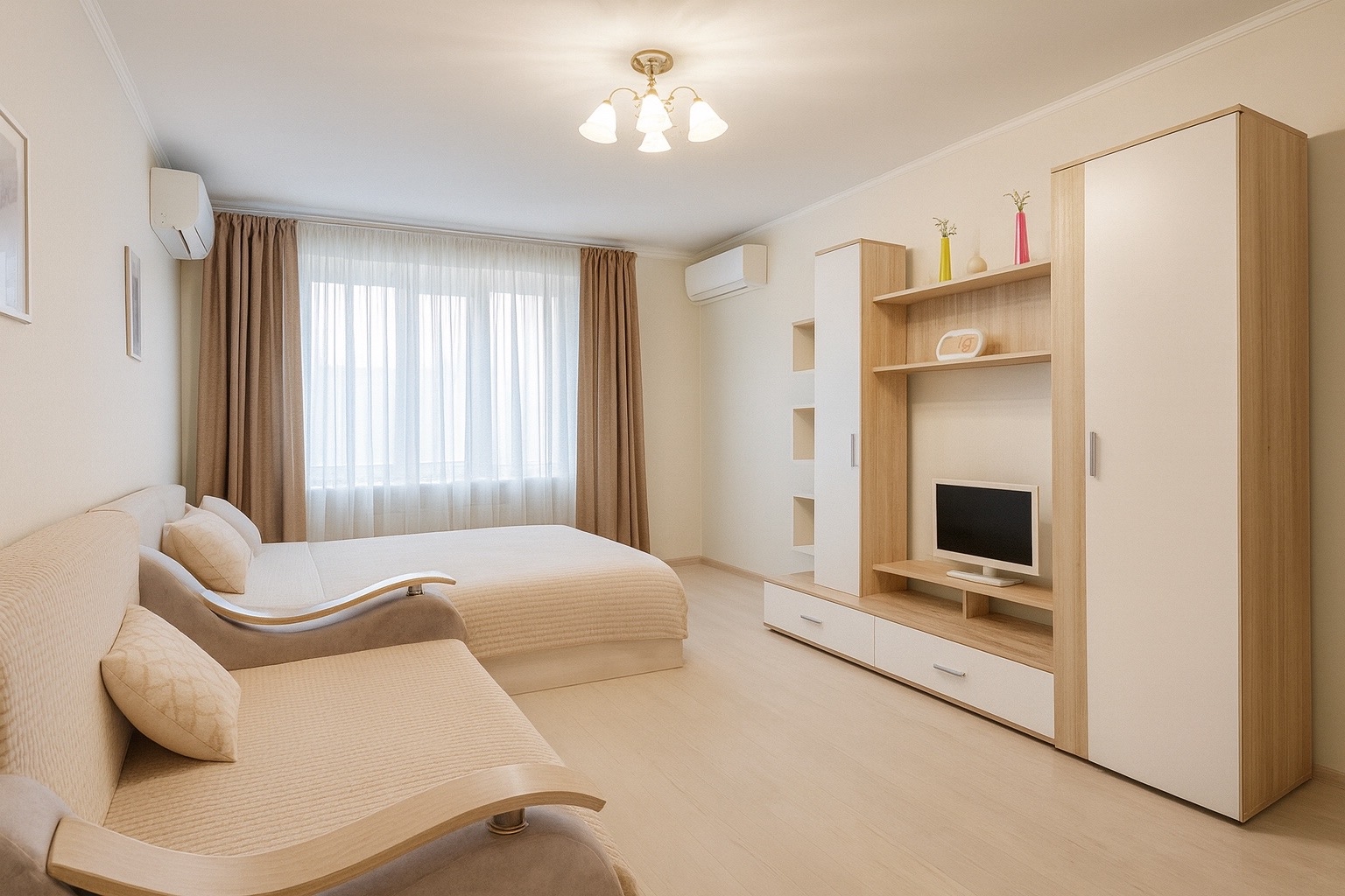 Уютная квартира в центре города на Невской 5