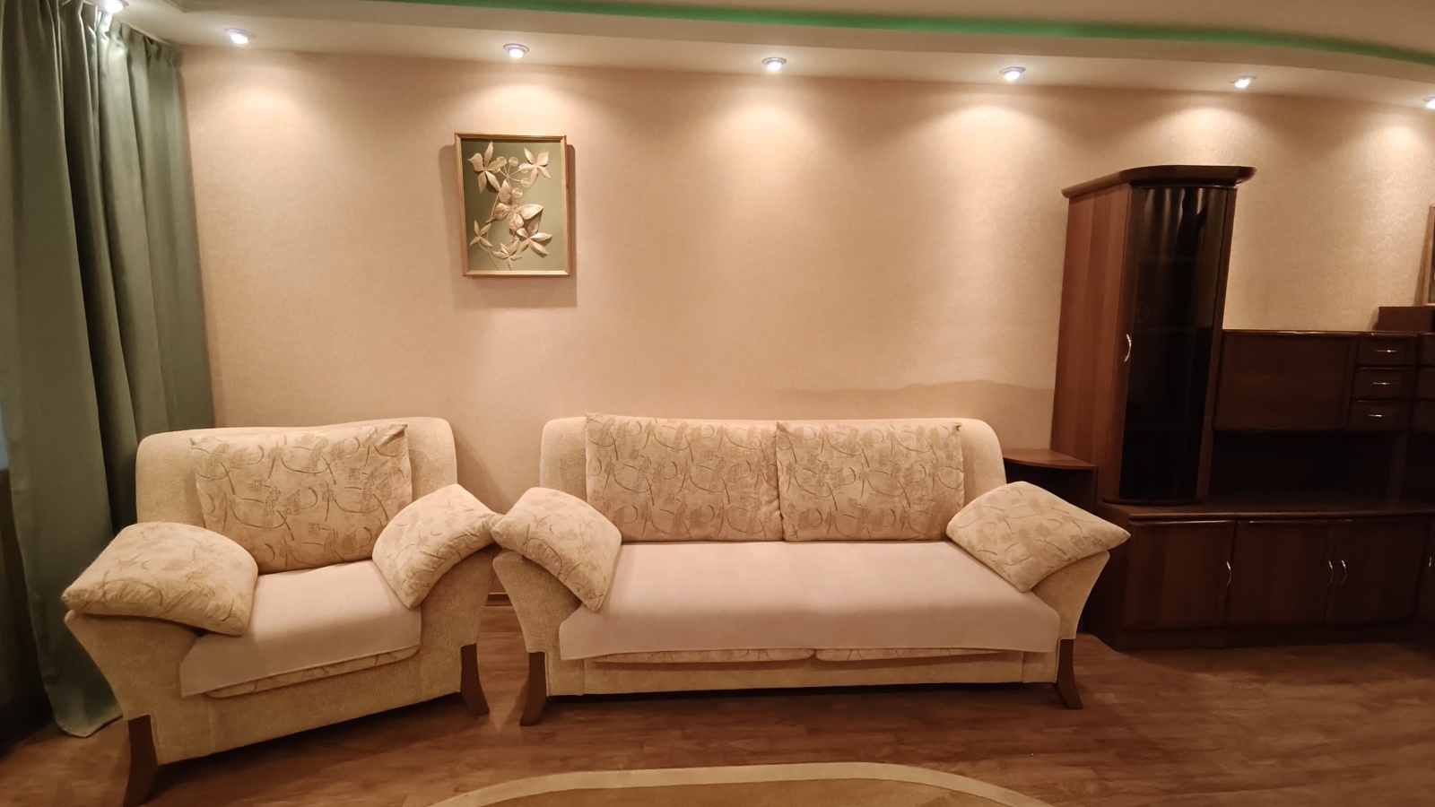 Просторная 2-ком квартира