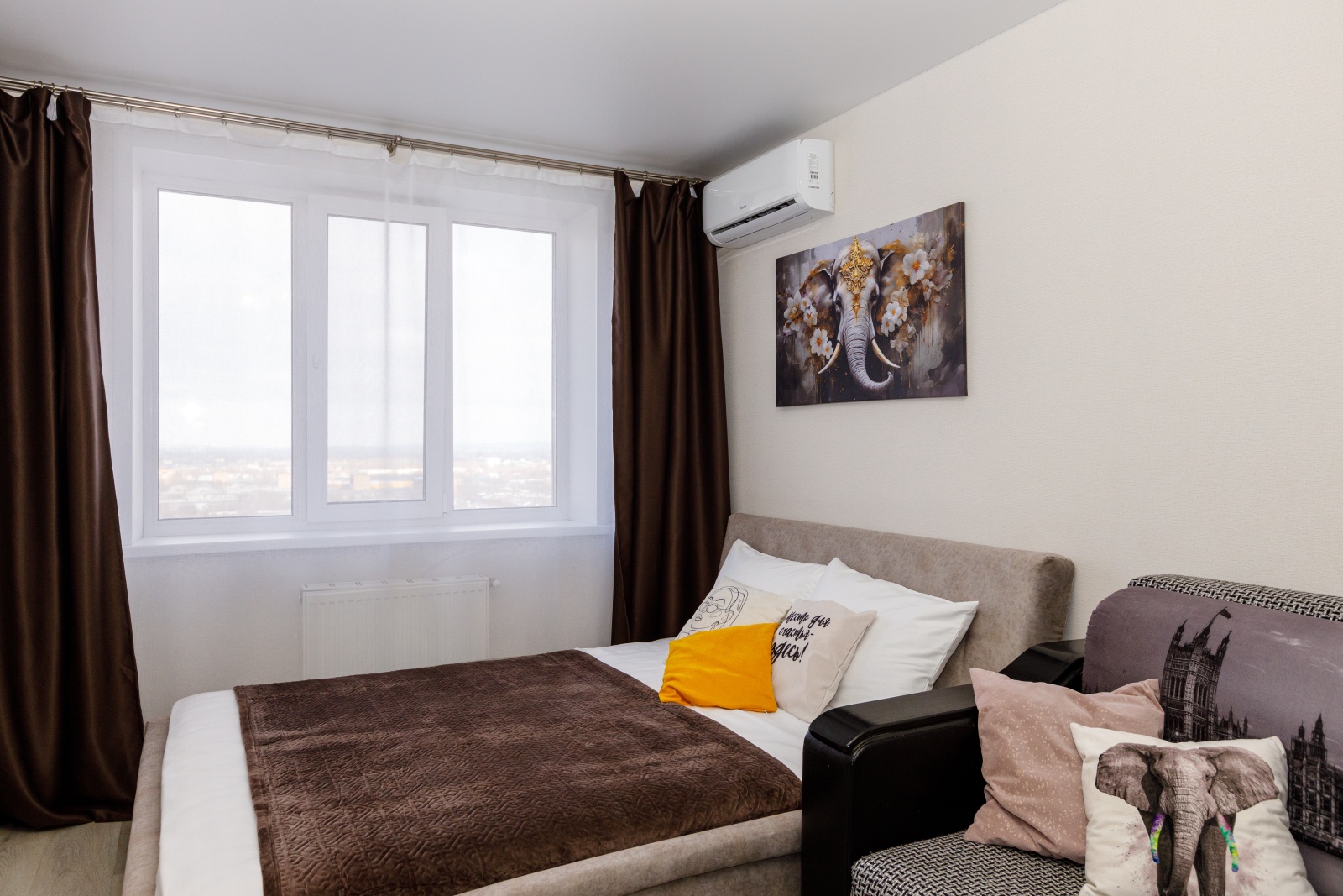 Апартаменты с видом на город