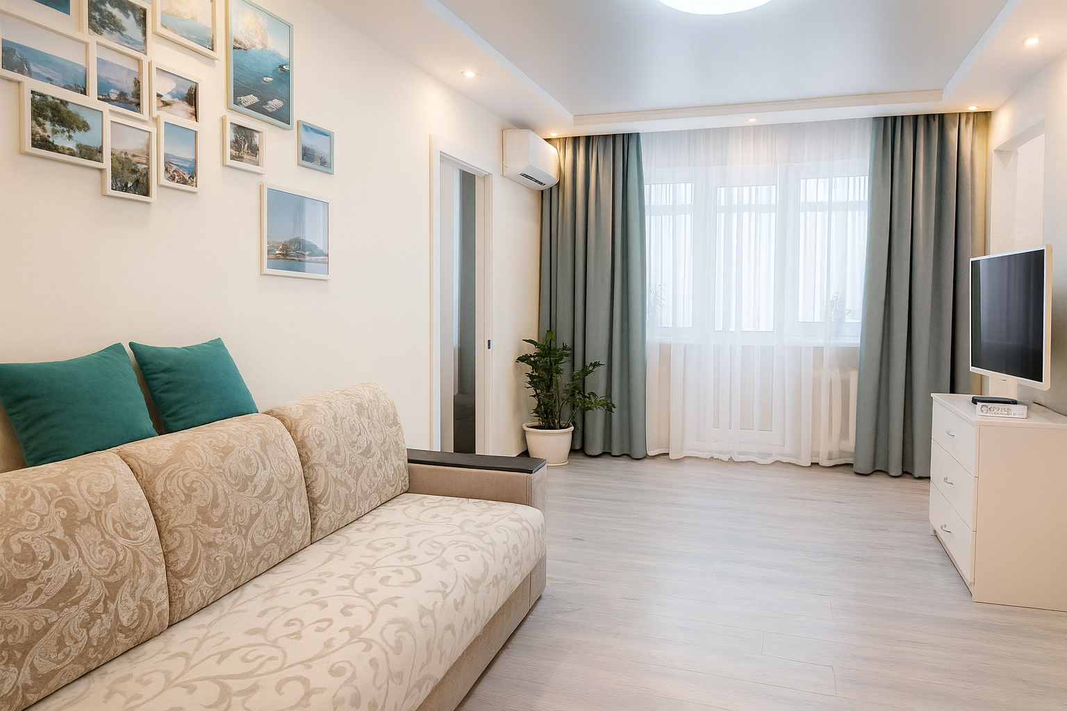 Квартира посуточно с евроремонтом