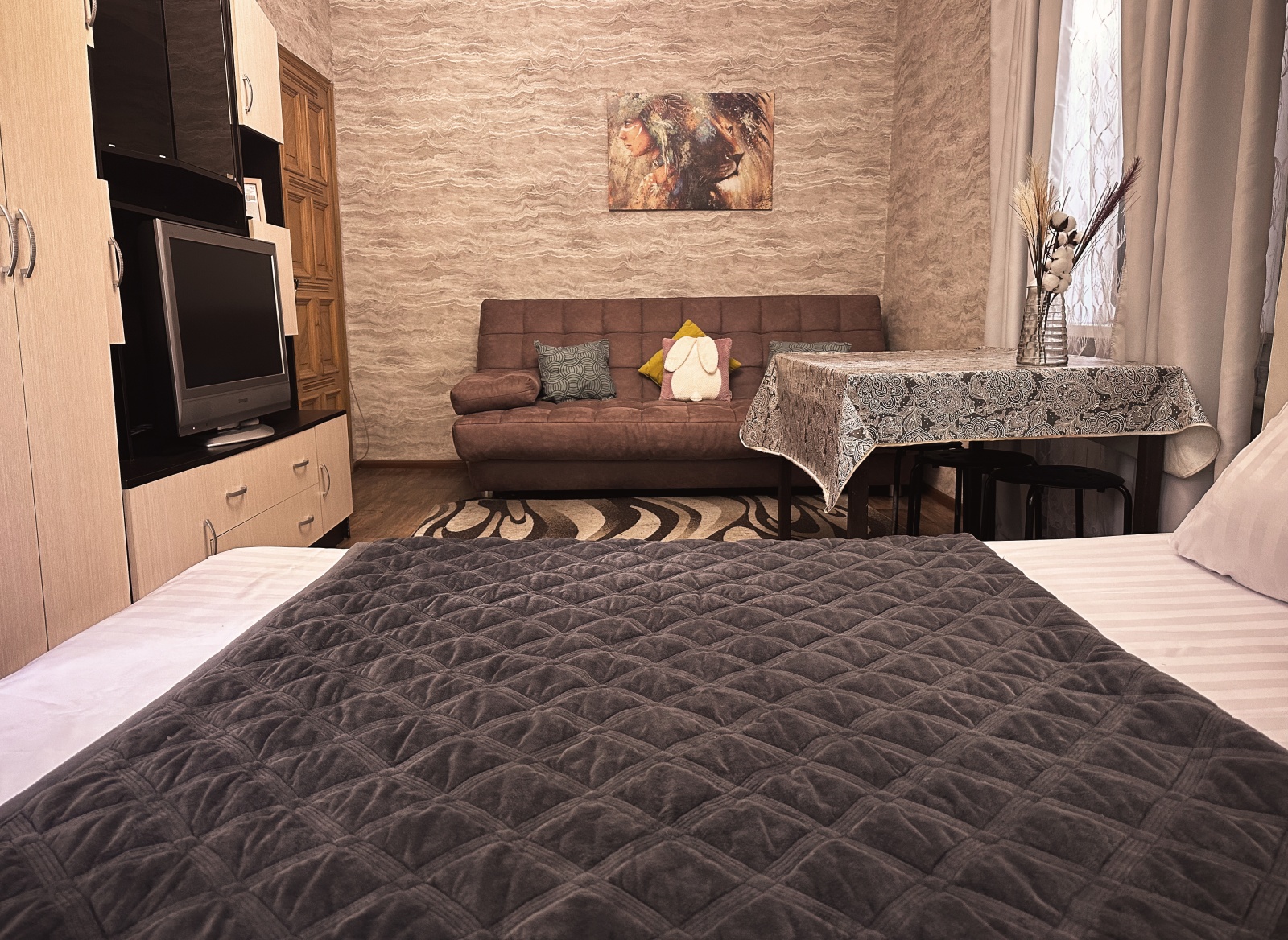 Двухкомнатные апартаменты на Каховской