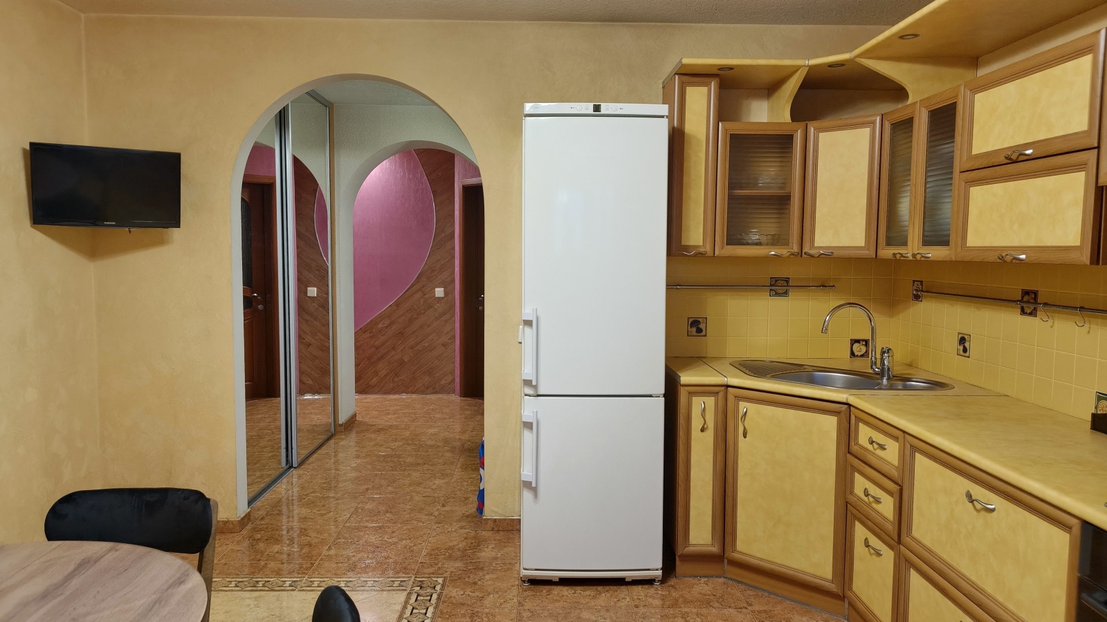 Просторная 2-ком квартира