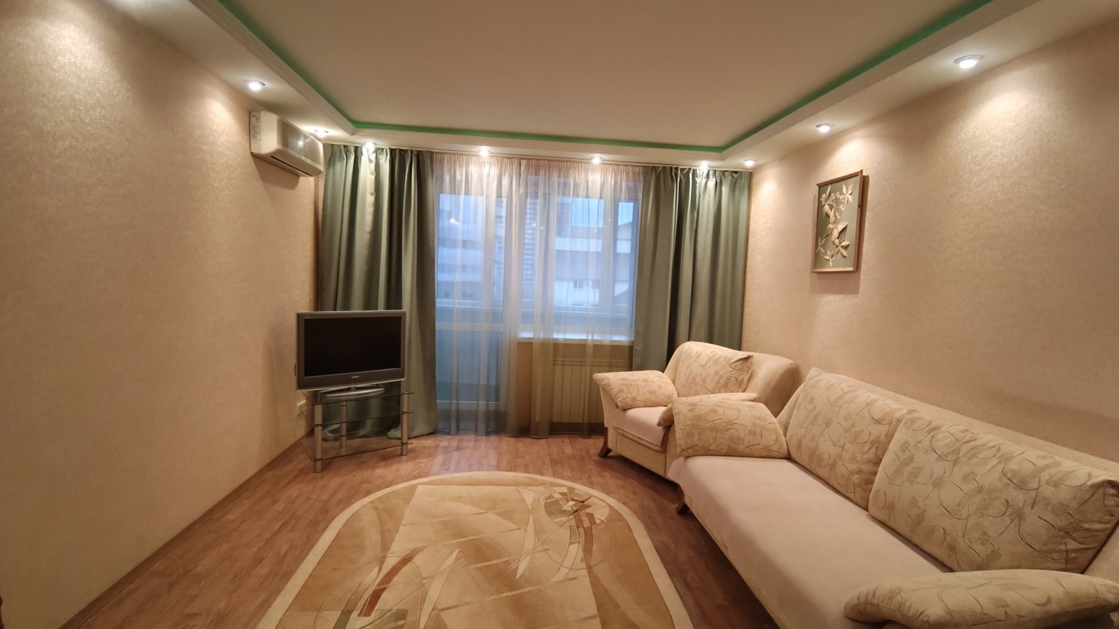 Просторная 2-ком квартира