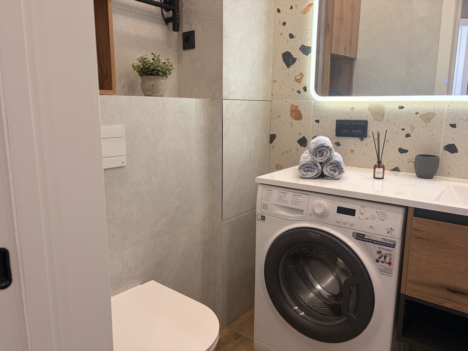 Апартаменты в центре у пляжа на 6 человек 