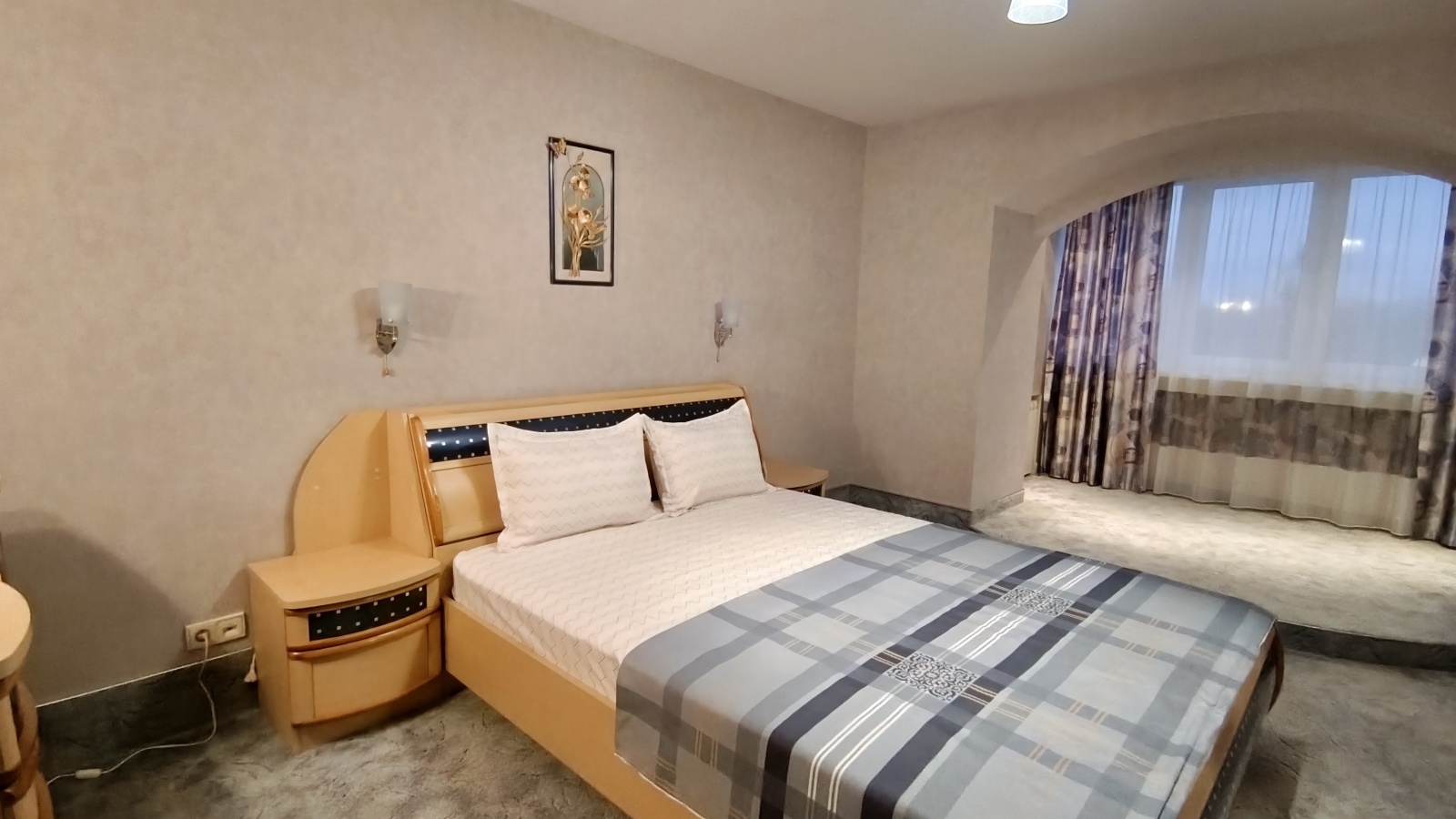 Просторная 2-ком квартира