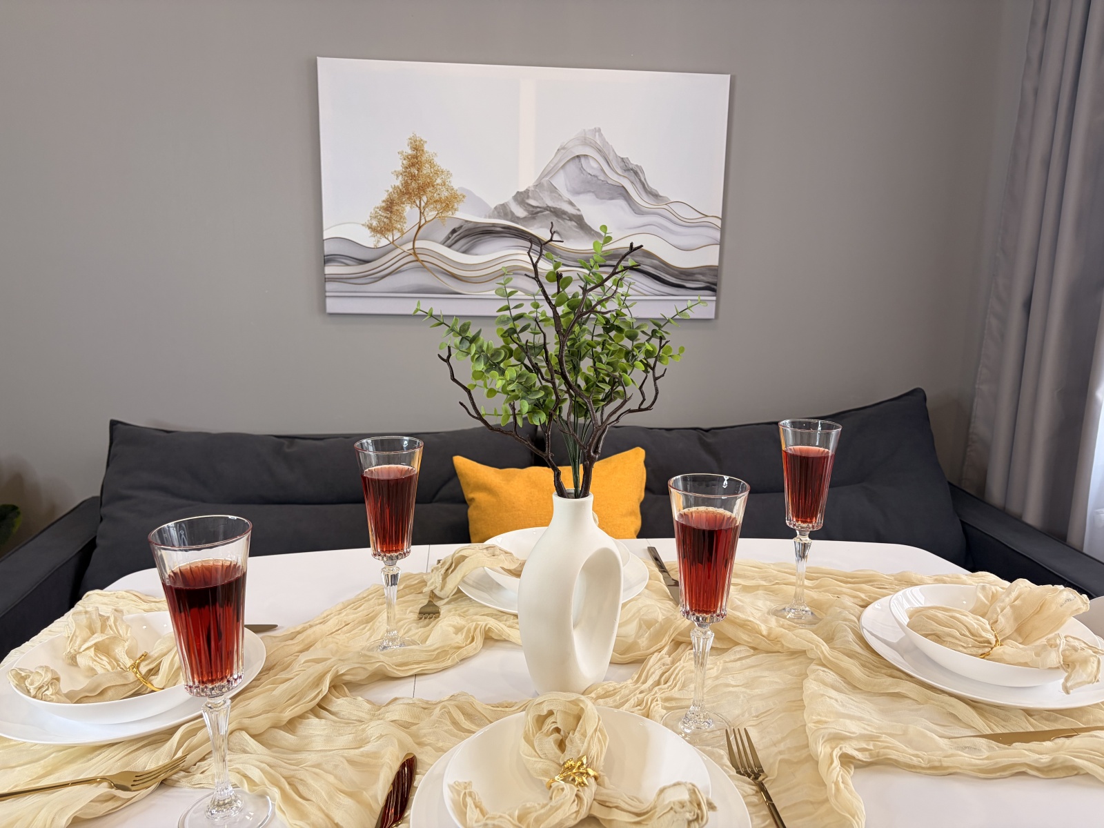 Апартаменты в центре у пляжа на 6 человек 